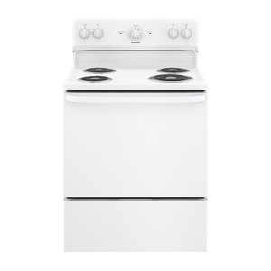 Hot Point 30'' (76 cm) Electric Free-Standing Range White - RBS160DMWW