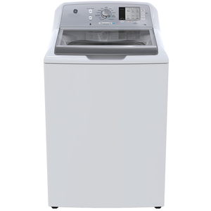 GE Appliances 3.4 cu. ft. (22 kg) Aqua Saver Green Automatic Washer White - LGH72201WBAB0