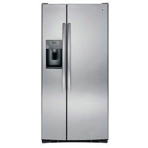 GE 23.2 Cu. Ft. Side-By-Side Refrigerator Stainless Steel - GSS23GSKSS