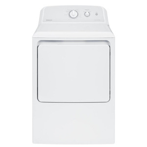 Gas Dryer 6.2 cuft White Hotpoint - HTX24GASKWS