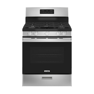 IO Mabe 30'' Gas Free-Standing Range Stainless Steel - IO7666DBFPX0
