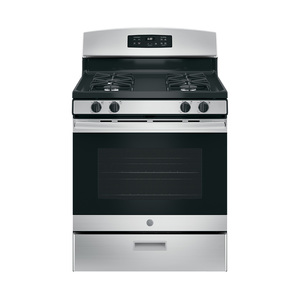 IO Mabe 30'' Gas Free-Standing Range Stainless Steel - IO7660DBSX0