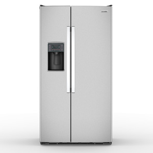 IO Mabe 23 cu. ft (673 L) Side by Side Refrigerator Stainless Steel - ONM23WKZGS
