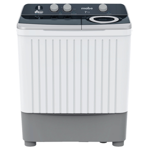 Mabe 1.7 cu. ft (7 kg) Two Tubs Semi-Automatic Washer White - LMD7023PBAB0