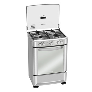 Mabe 24'' (60 cm) Gas Free-Standing Range Stainless Steel - EMI6030AX0