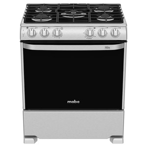 Mabe 30'' (76 cm) Gas Free-Standing Range Stainless Steel - EM7681FGX1