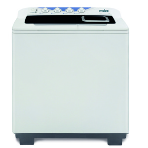 Semiautomatic Twin Tub Washer 13 Kg White Mabe - WMT134PEWWY0