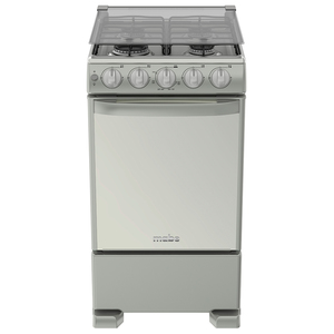 Mabe 20'' Gas Free-Standing Range Silver - EM5045CAIS0