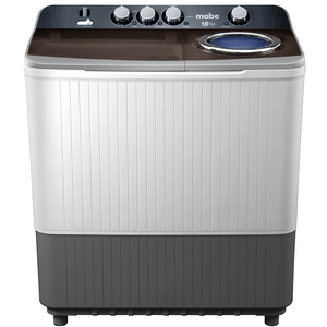 Mabe 7.4 cu. ft (18 kg) Two Tubs Semi-Automatic Washer White - LMD8124PBAB0