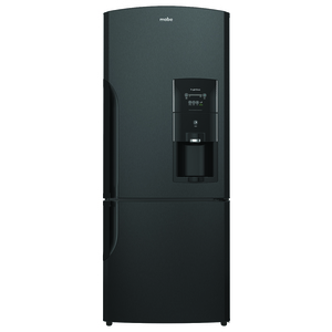 Mabe 19 cu. ft. (520 L) Bottom Freezer Refrigerator Black Stainless Steel - RMB1952BMXP0